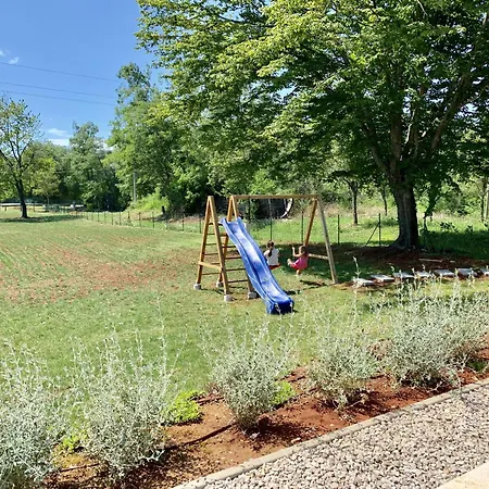 Meadow For 6 Persons Near Labin - Rabac With 28 M2 Heated Pool & Kids Playground *